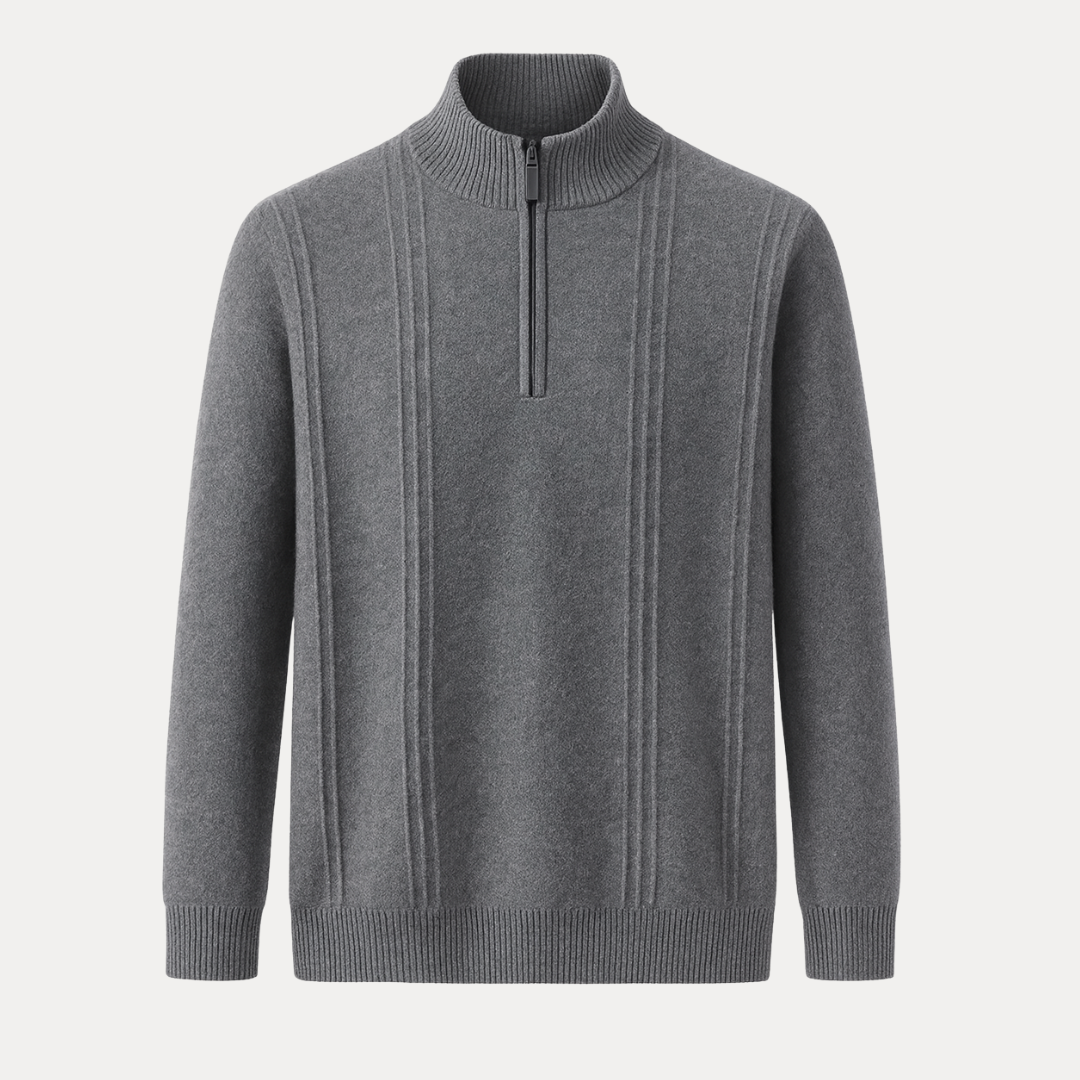 Alessio | Ribbed Turtleneck Sweater