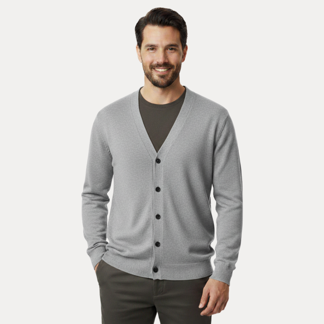 Alaric | Cardigan da uomo in misto cashmere