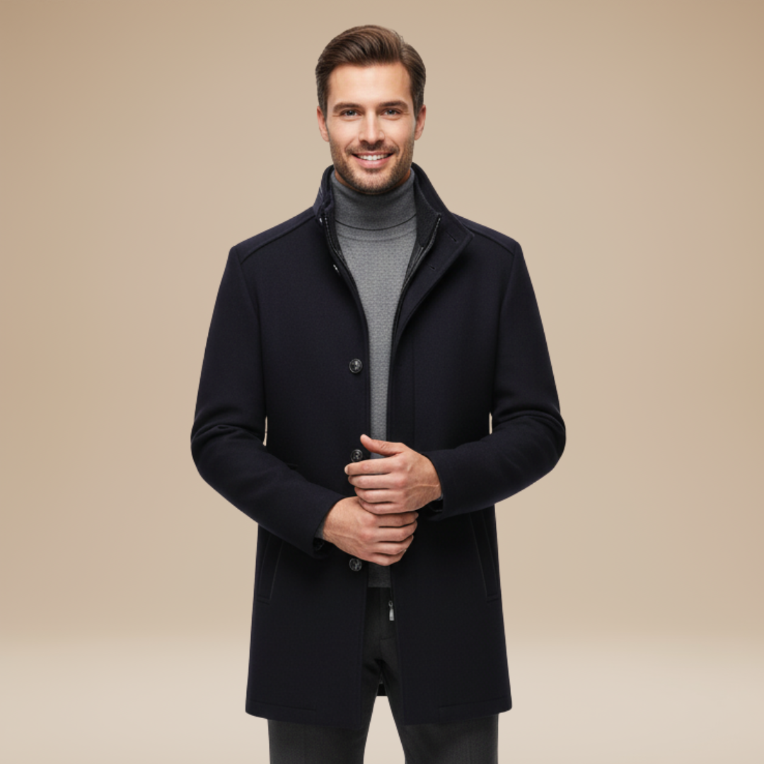 Martino | Cappotto Uomo Elegante e Versatile per Ogni Occasione