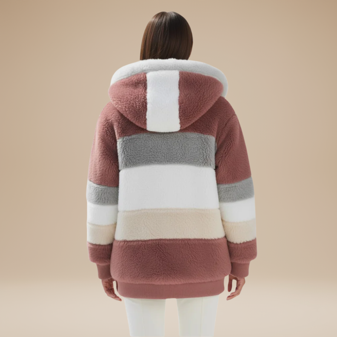 Aurora | Teddy Jacket with Hood