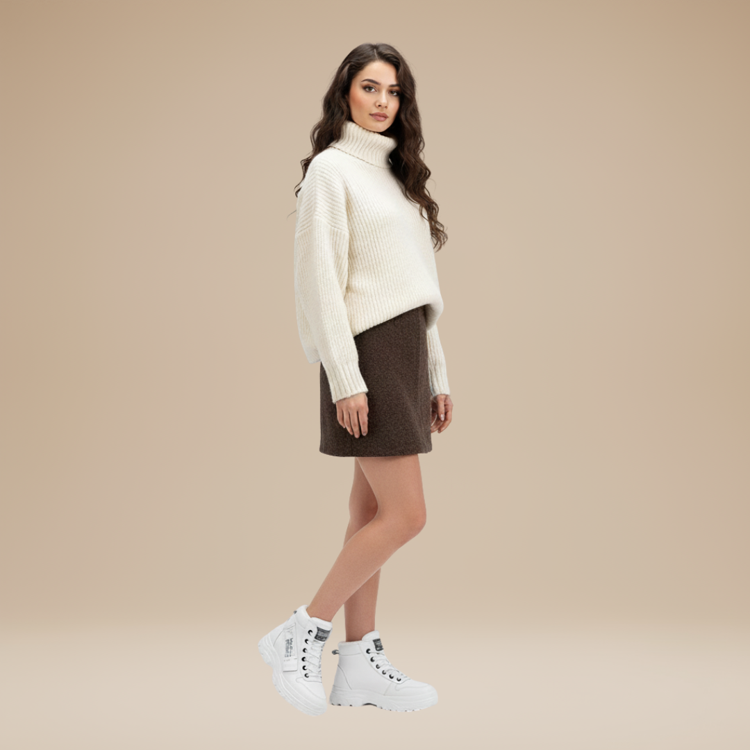 Gemma | Sneakers Alte Donna Moderne e Versatili