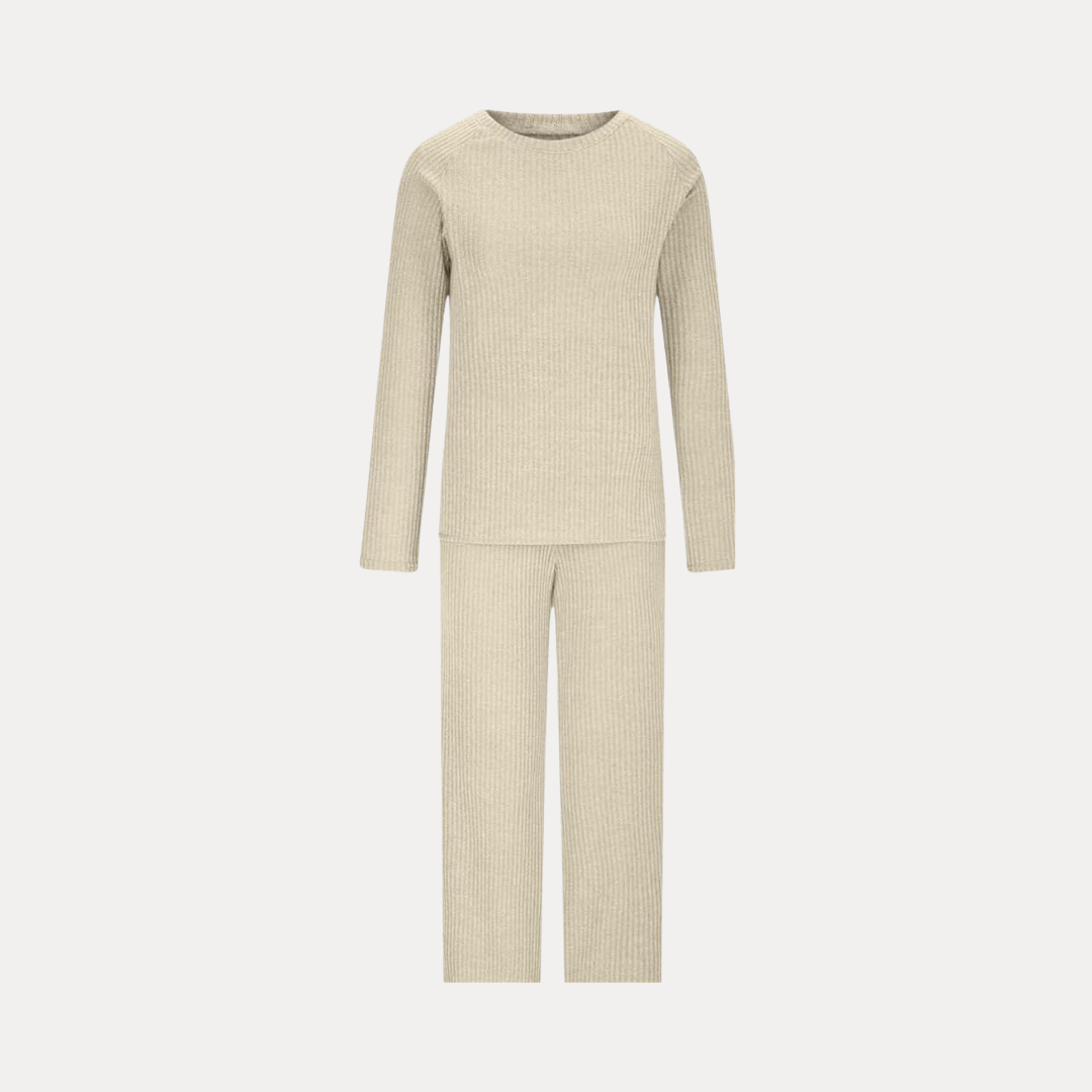 Annalisa | Completo Loungewear in Maglia a Coste