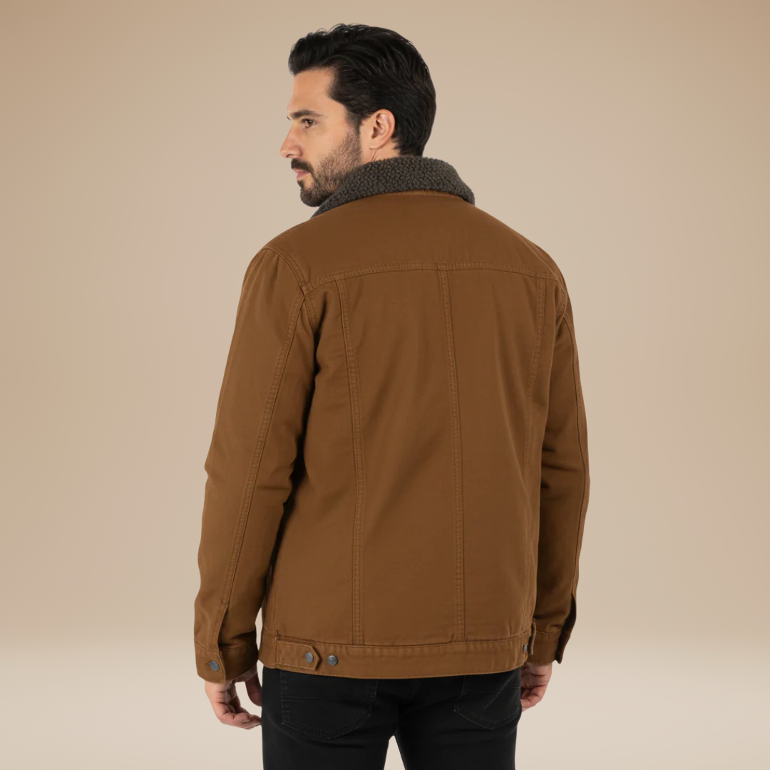 Aurelio | Men's Warm and Casual Fleece-Lined Jacket