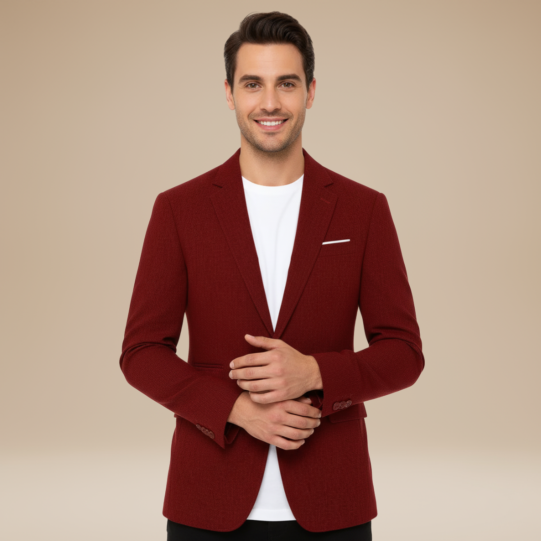 Gino | Blazer Uomo Elegante Stile Pulito e Moderno