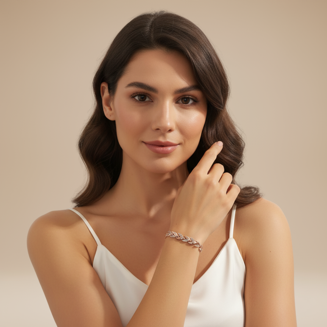 Dalila | Bracciale Donna Elegante dal Design Intrecciato