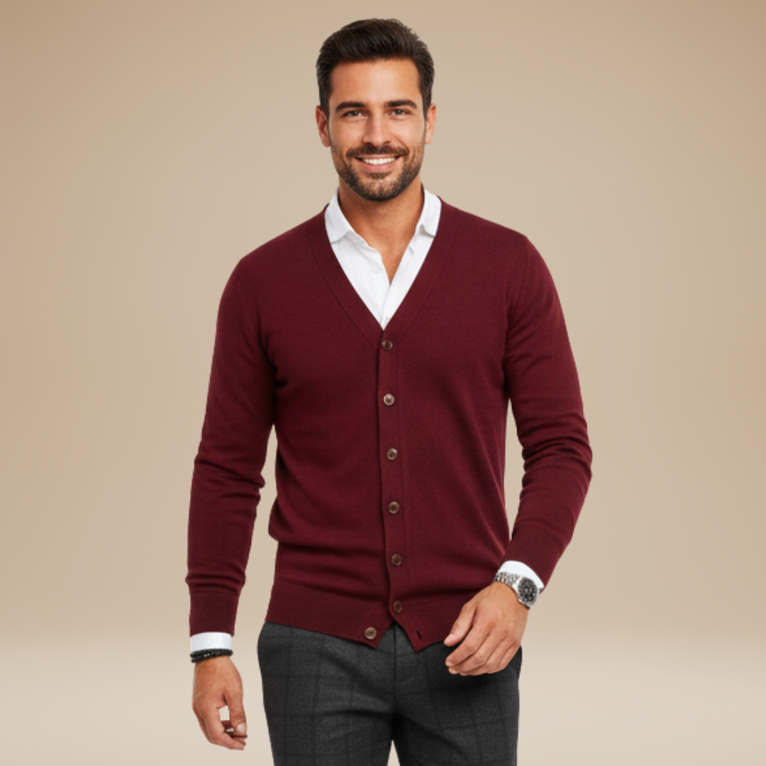 Valentino | Cardigan Uomo con Bottoni Chic e Raffinato