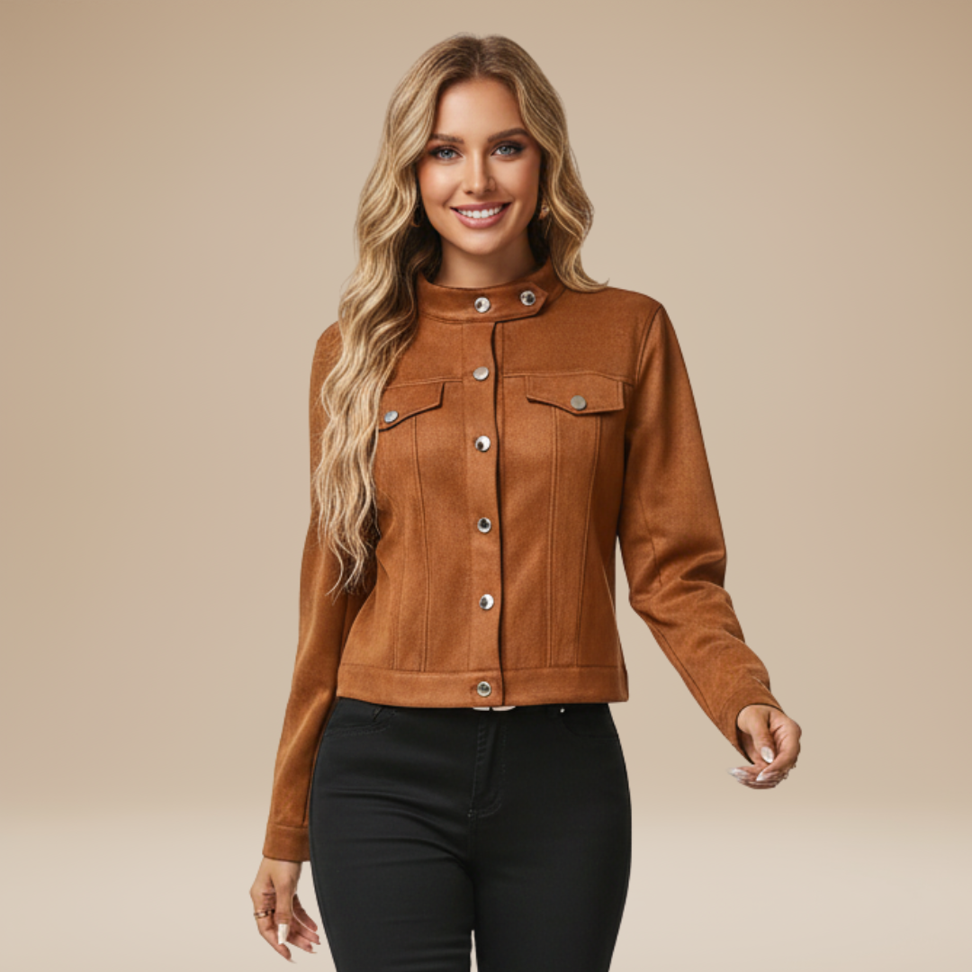 Claudia | Giacca Donna Corta Elegante e Moderna