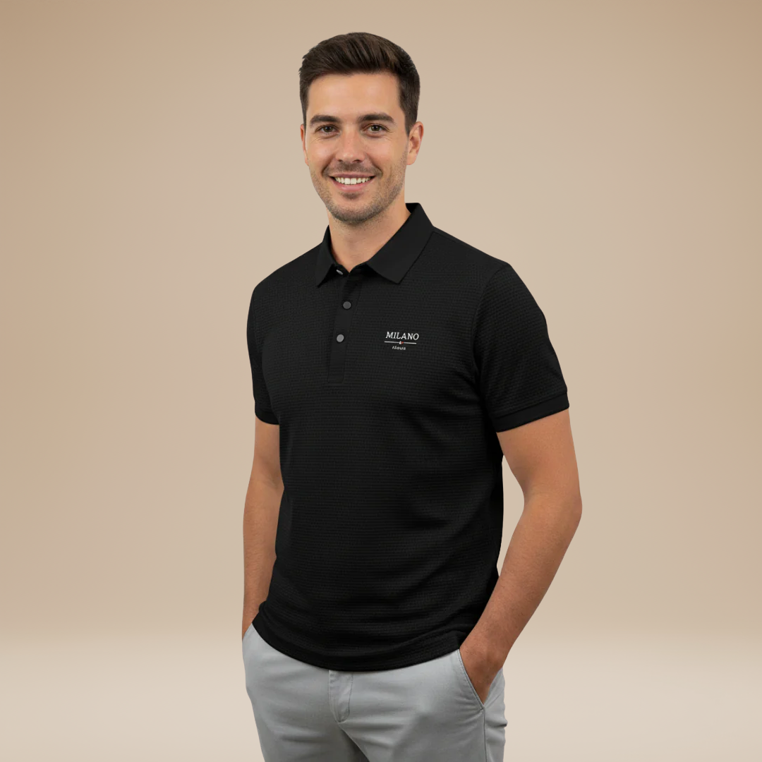 Luca | Polo Uomo Elegante Stile Italiano Classico