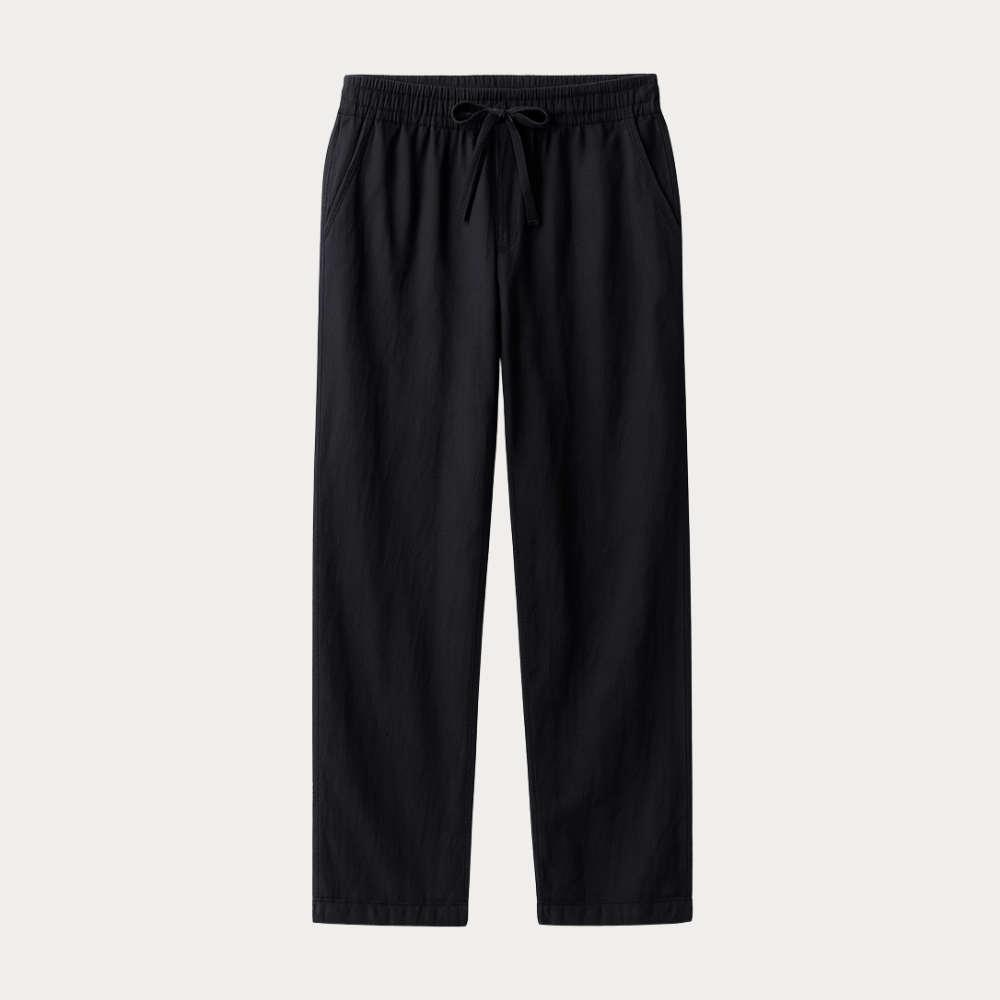 Matteo | Men's Linen-Effect Trousers
