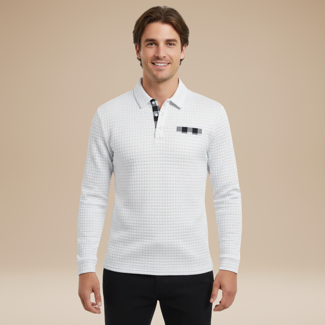 Enrico | Long-Sleeved Polo Shirt