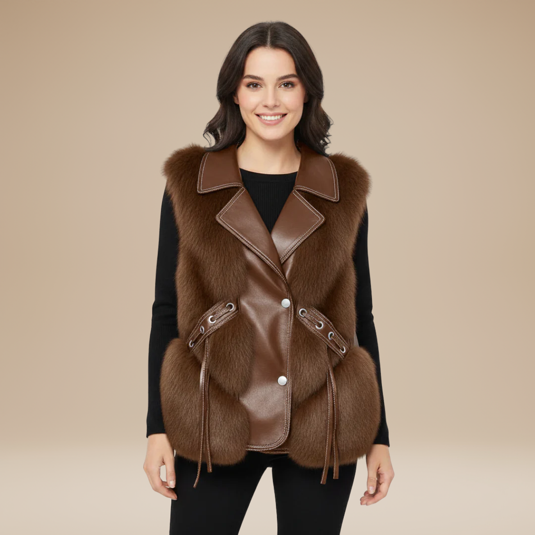 Vittoria | Gilet Donna Elegante Stile Moderno Invernale