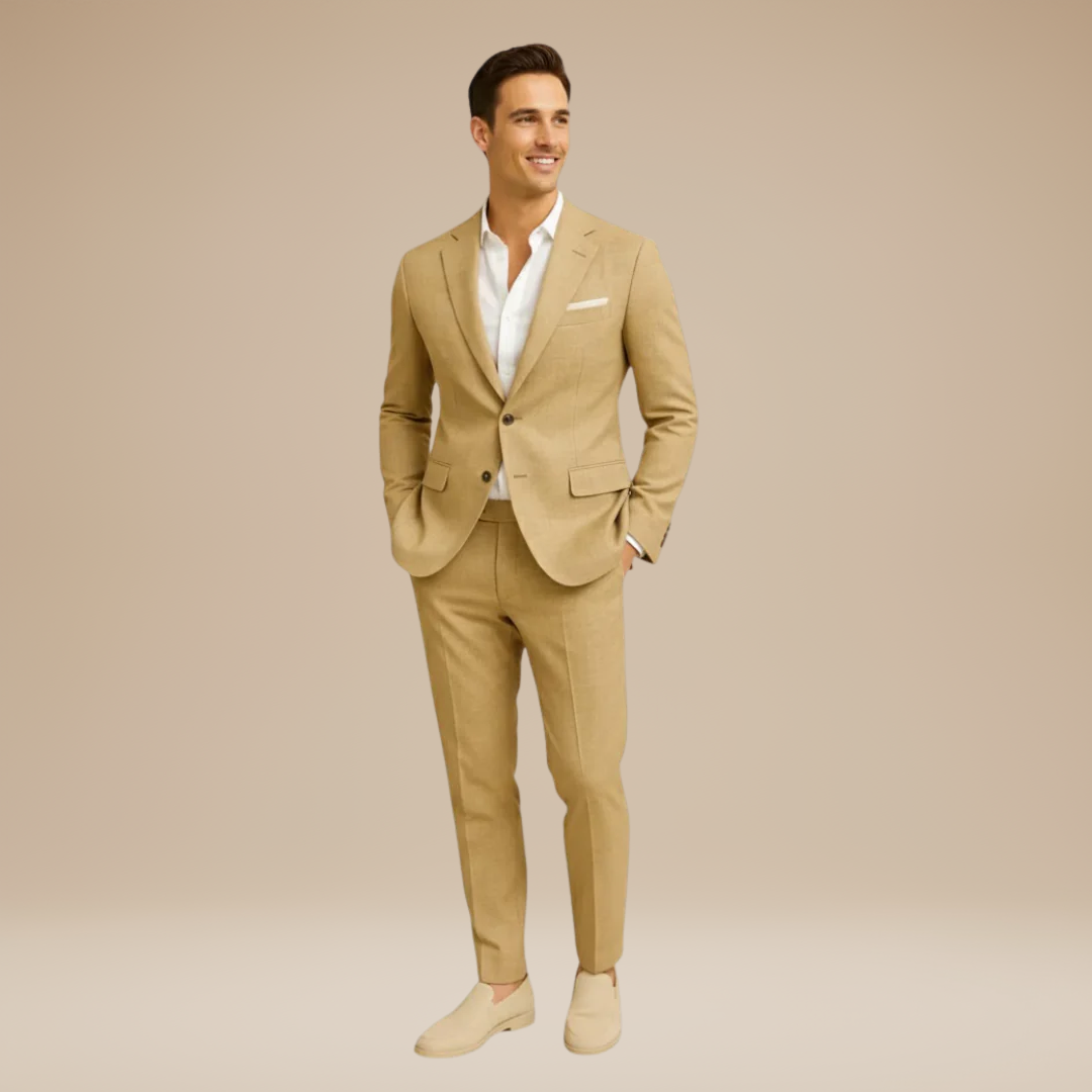 Julian | Lightweight Men's Linen Blend Suit