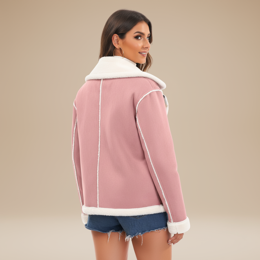 Silvia | Giacca Donna con Colletto Ampio ed Elegante