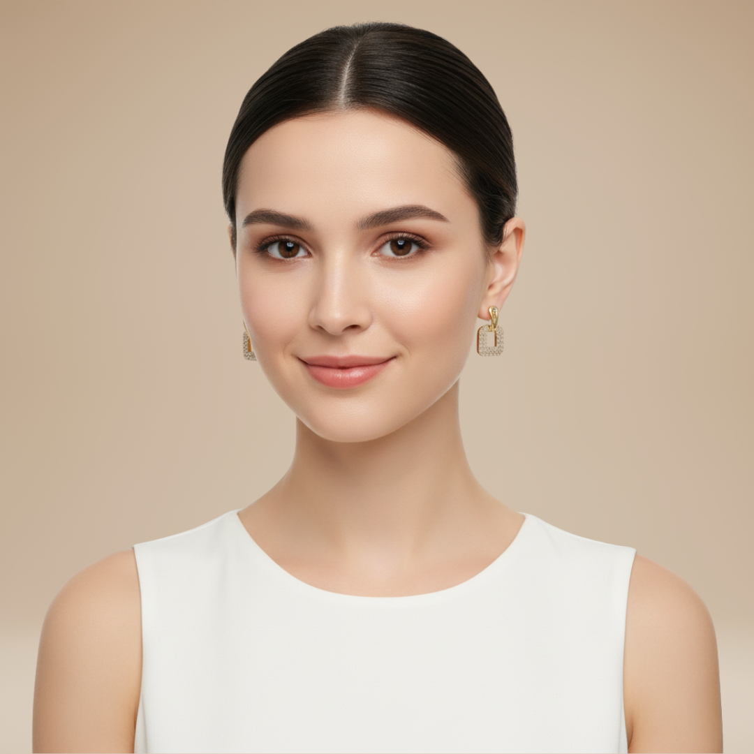 Annalisa | Geometric Earrings for Women with a Modern Design