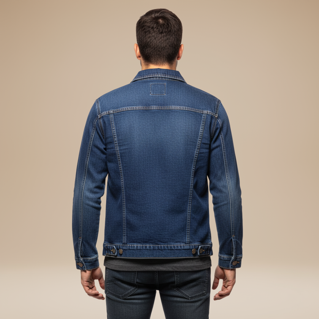 aaVincenzo | Giacca Uomo Stile Denim Iconica e Moderna
