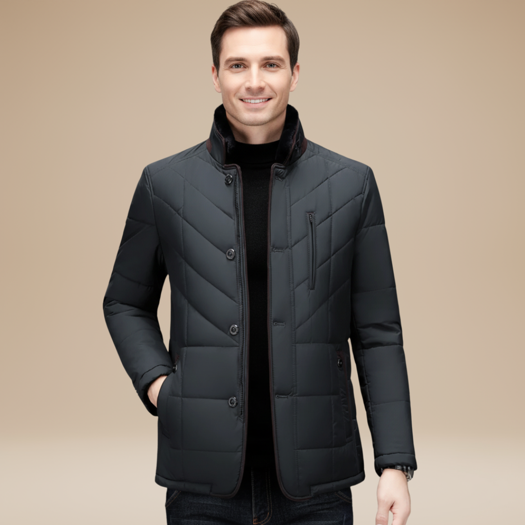 Federico | Winter Jacket with Mandarin Collar