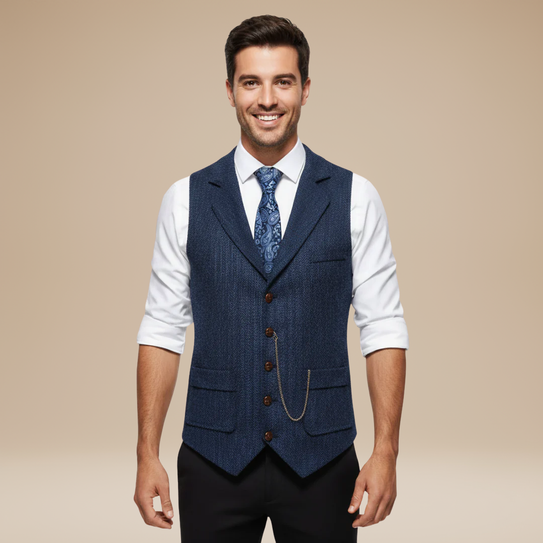 Tommaso | Men's Elegant Vest in a Classic Modern Style