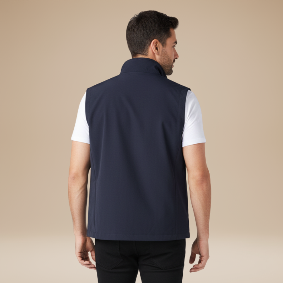 Vento | Gilet Uomo con Zip Pratico e Raffinato