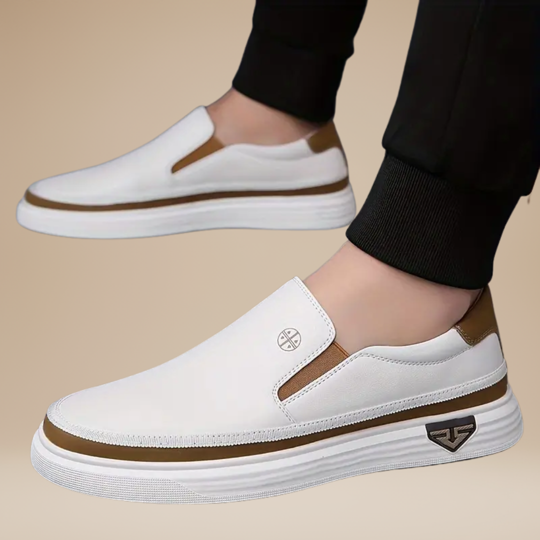 Orion | Mocassini Uomo Slip-On Bicolore Eleganti e Moderni