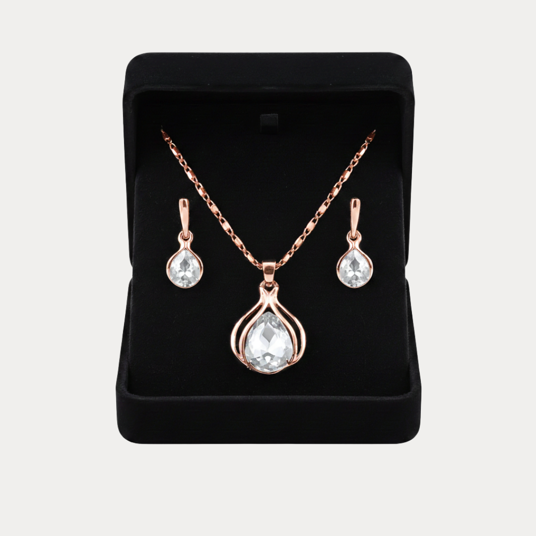 Smeralda | Set Collana e Orecchini Donna Elegante e Prezioso