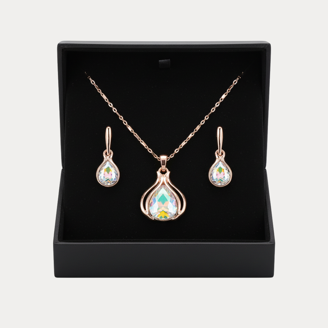 Smeralda | Set Collana e Orecchini Donna Elegante e Prezioso