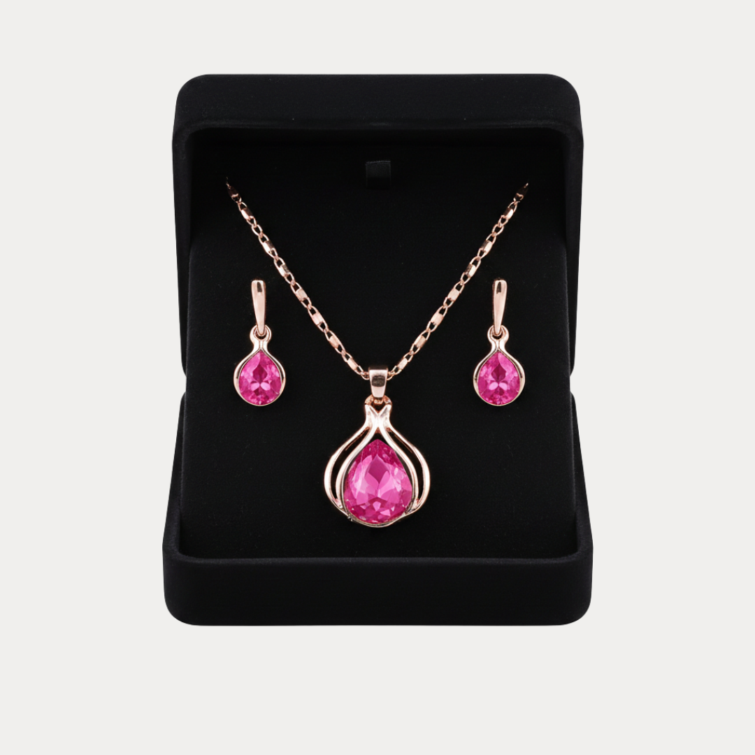 Smeralda | Set Collana e Orecchini Donna Elegante e Prezioso