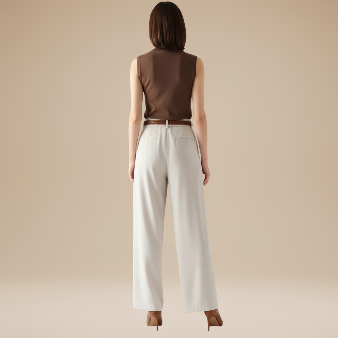 Chiara | Tailored Wide-Legged Trousers