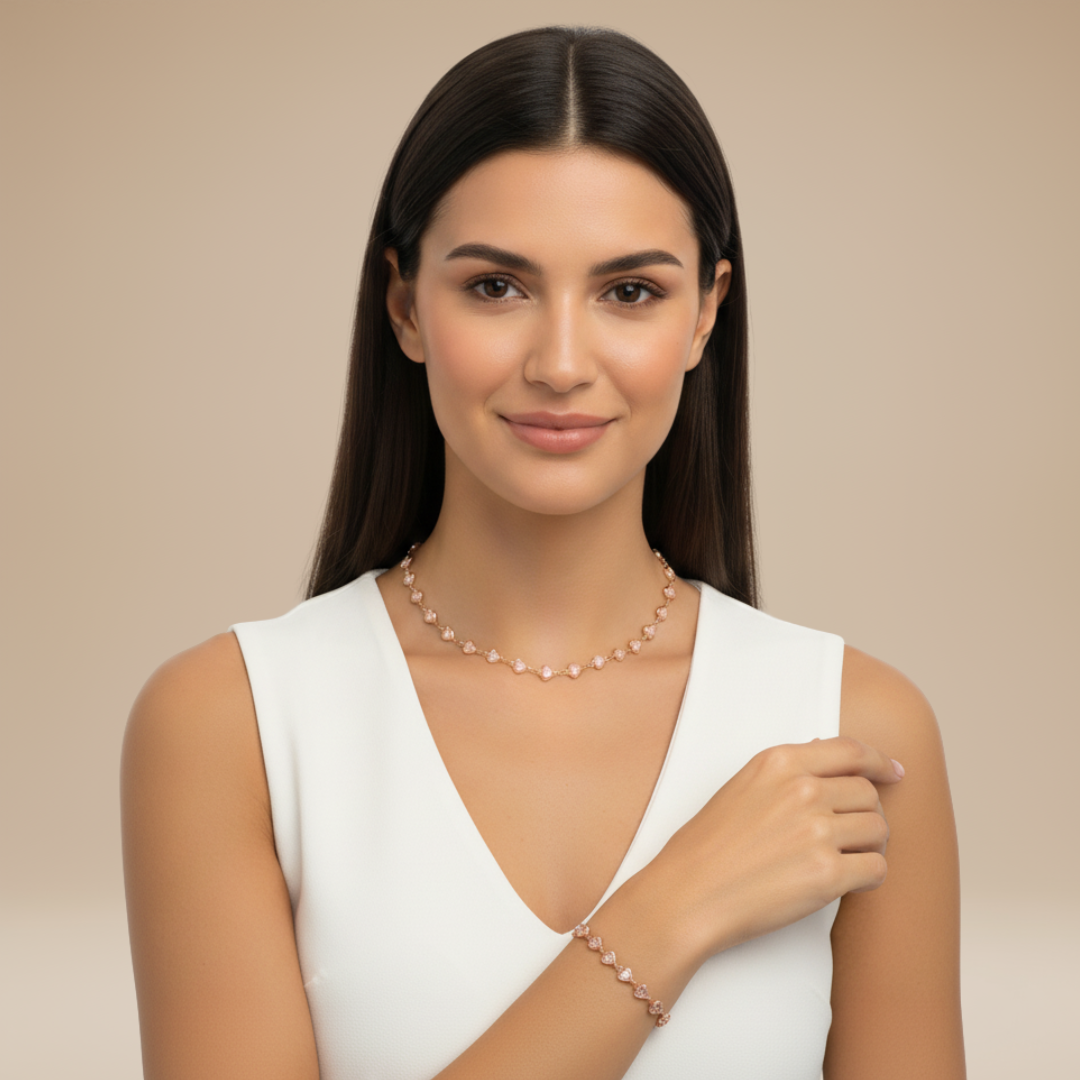 Imelda | Set Collana e Bracciale Donna Elegante e Armonioso