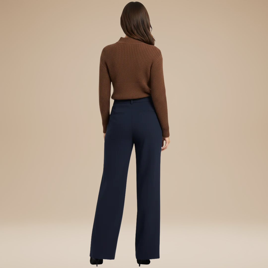 Elena | Tailored Wide-Legged Trousers