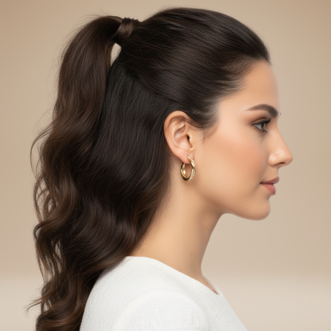 Elvira | Orecchini Donna a Cerchio Eleganti e Luminosi