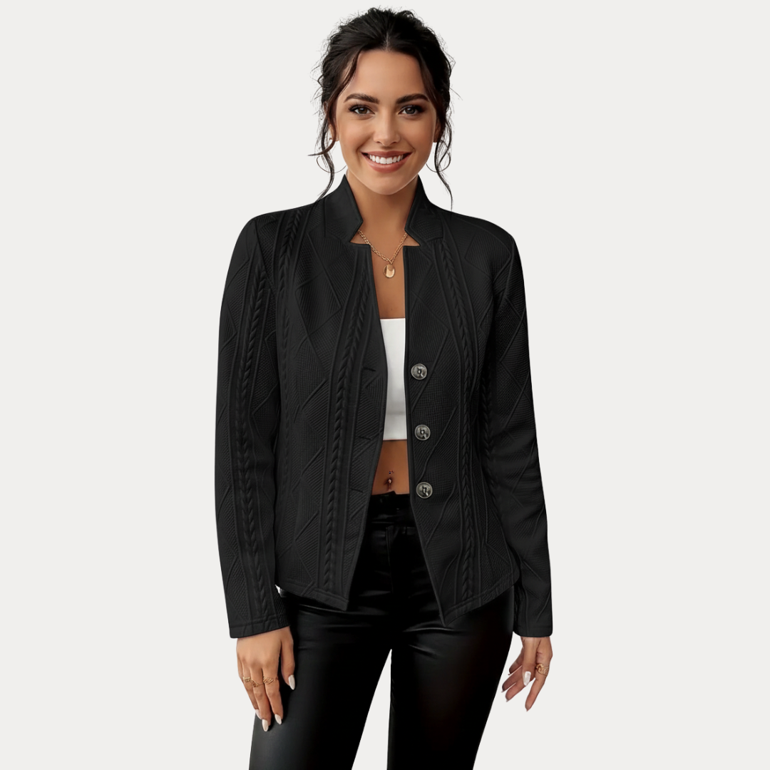 Alessia | Blazer Attillato Donna con Bottoni Elegante