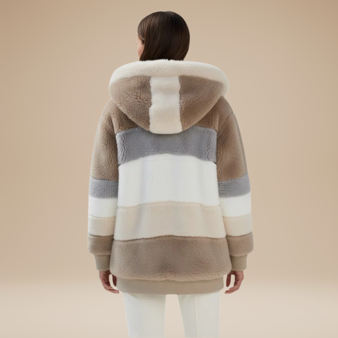 Aurora | Teddy Jacket with Hood