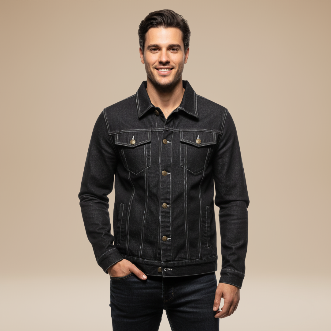 aaVincenzo | Giacca Uomo Stile Denim Iconica e Moderna