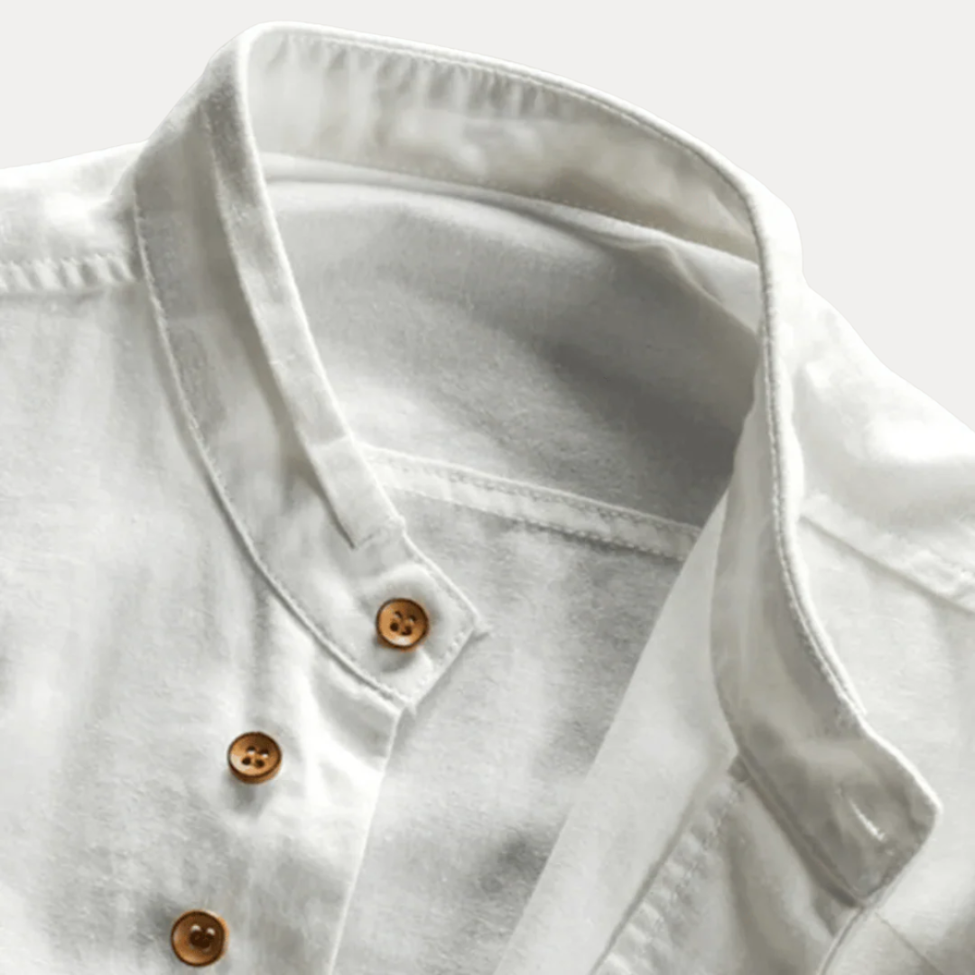 Ruben | Camicia Uomo Collo Coreana