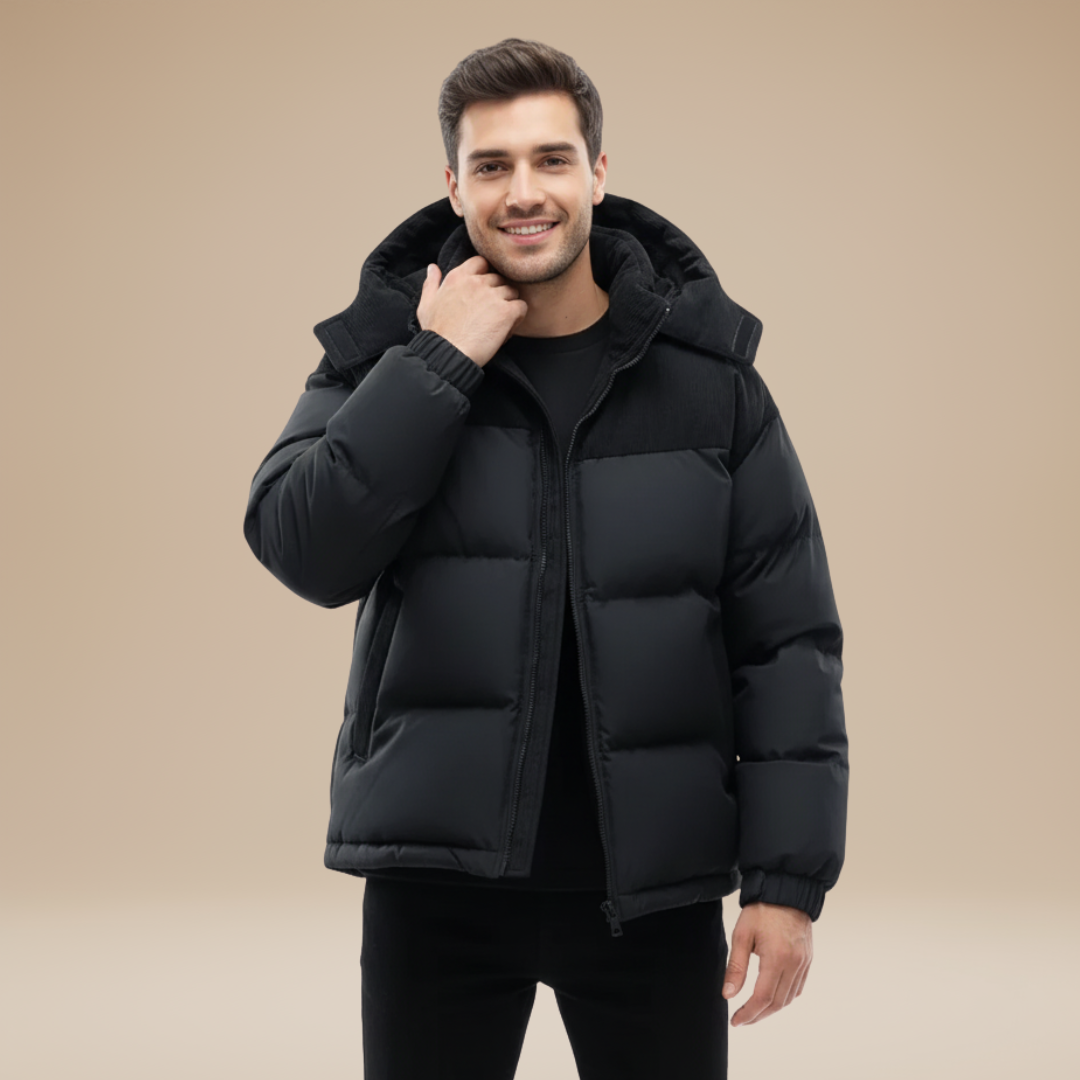 Mariano | Piumino Invernale Uomo con Cappuccio