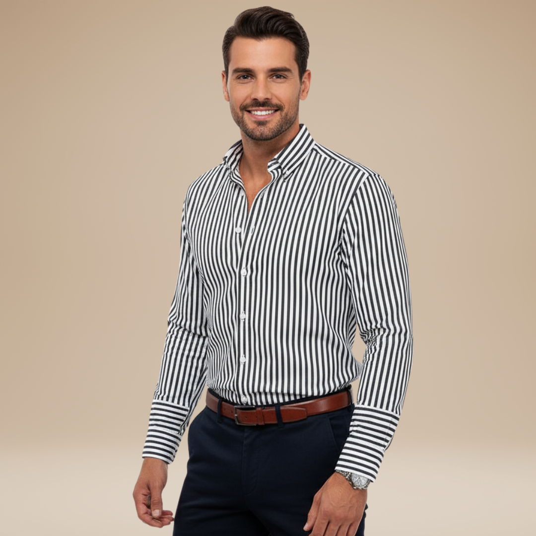 Riviera | Camicia Uomo a Righe Elegante e Moderna