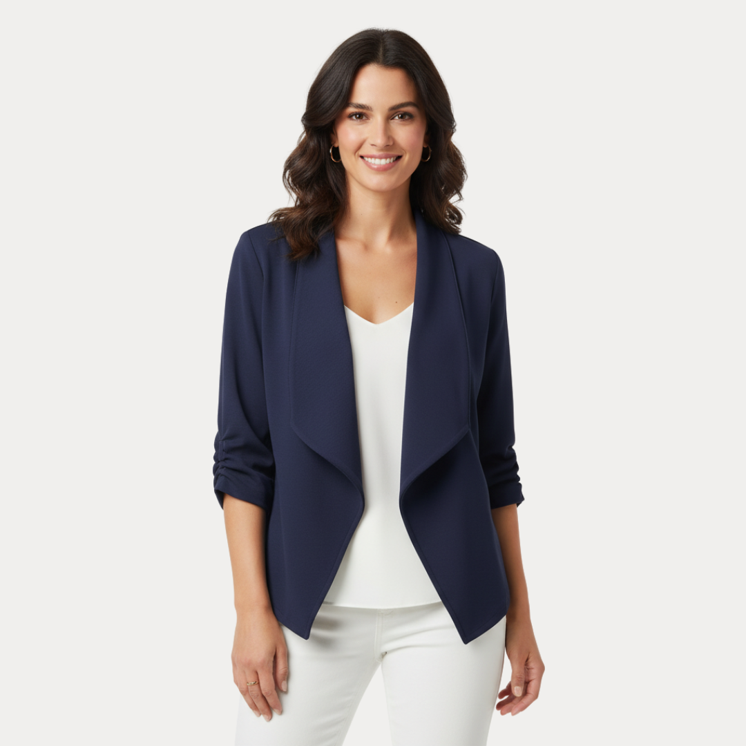 Giulia | Blazer Leggero Aperto da Donna