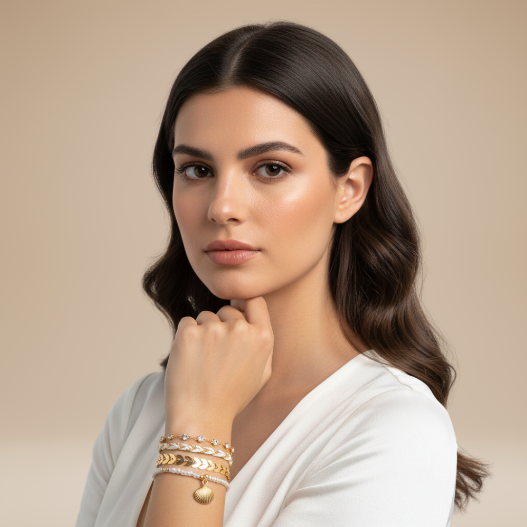 Matilde | Set Bracciali Donna dal Design Coordinato