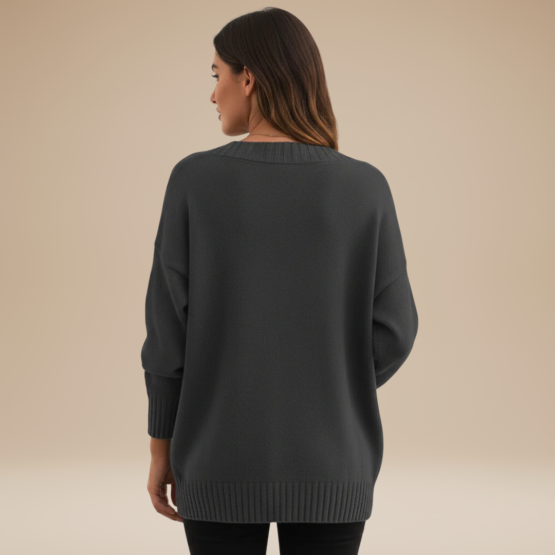 Sibilla | Deep V-Neck Sweater