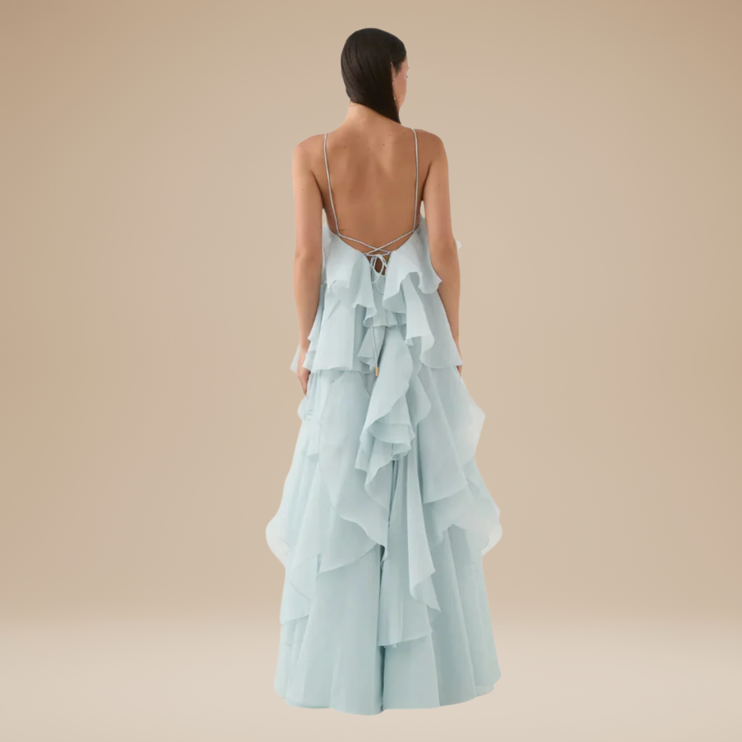 Armanda | Elegant Dress with Dramatic Details