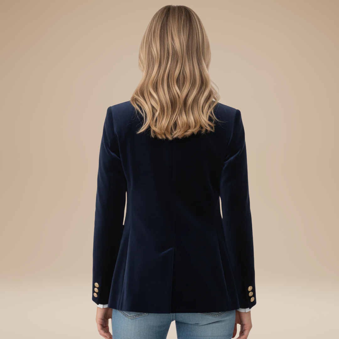 Cinzia | Blazer Donna con Bottoni Dorati Elegante