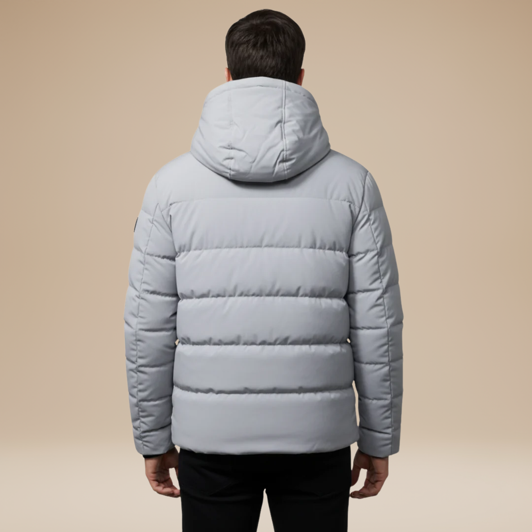 Raffaele | Men's Winter Down Jacket with Modern Hood