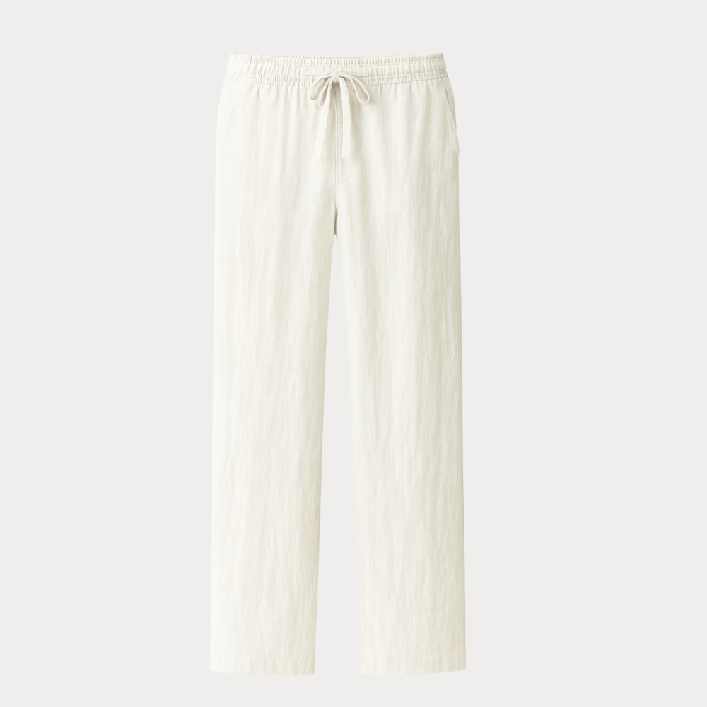 Matteo | Men's Linen-Effect Trousers