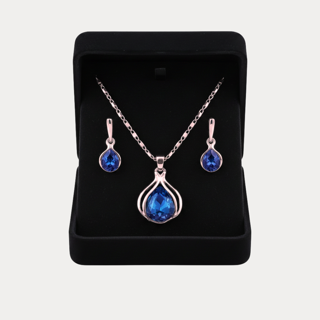 Smeralda | Set Collana e Orecchini Donna Elegante e Prezioso