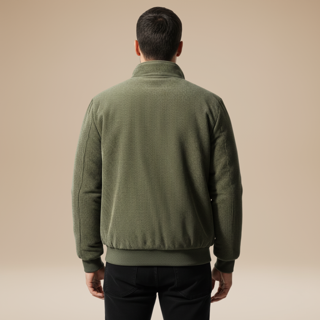 Sergio | Giacca Uomo Casual con Cerniera Frontale