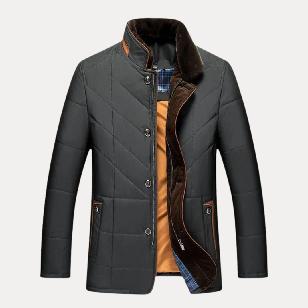 Federico | Winter Jacket with Mandarin Collar