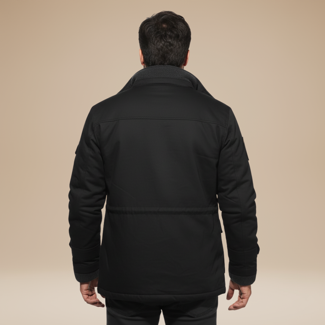 Leandro | Giacca Uomo Stile Militare con Tasche Multiple