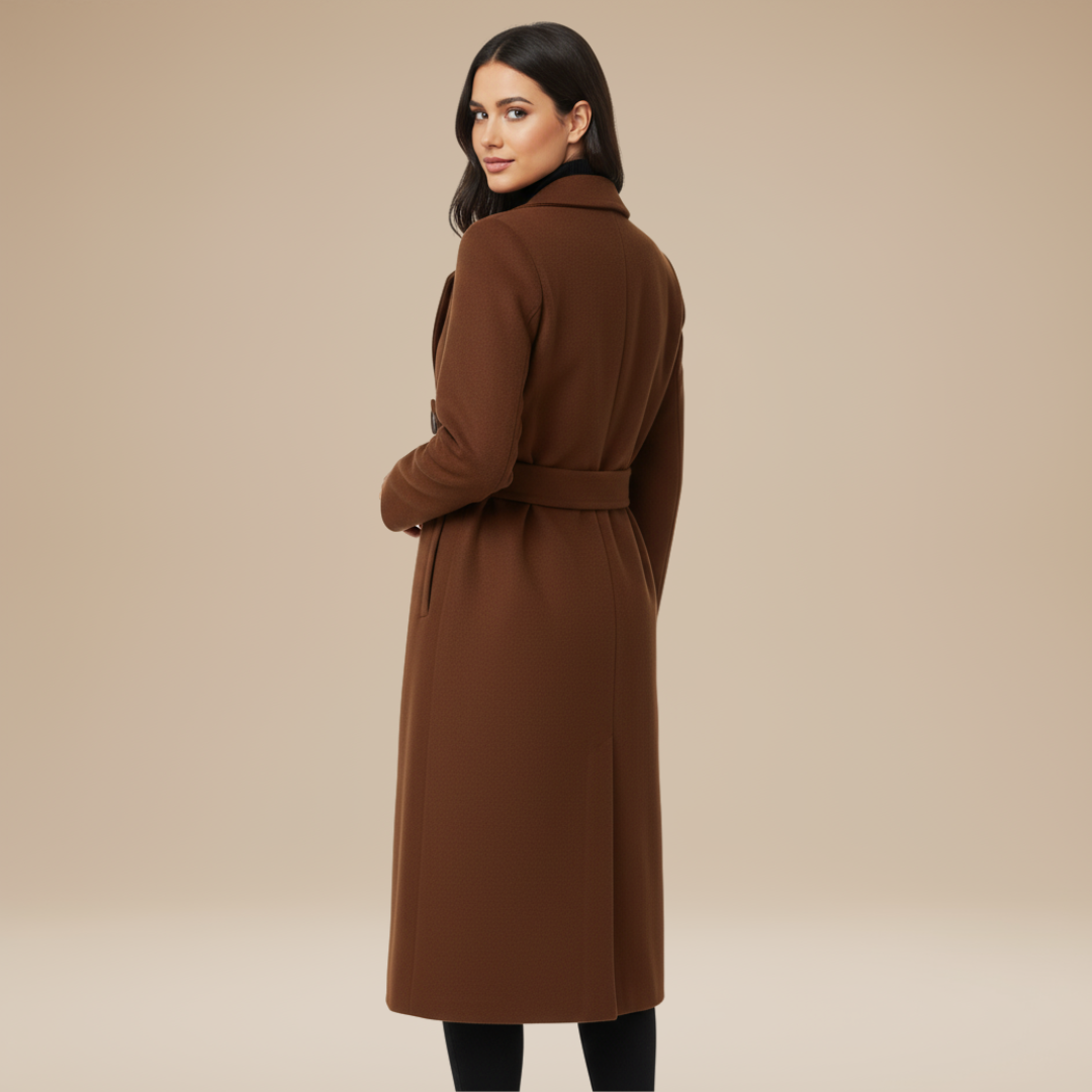Rachele | Cappotto Lungo Donna Versatile e Moderno