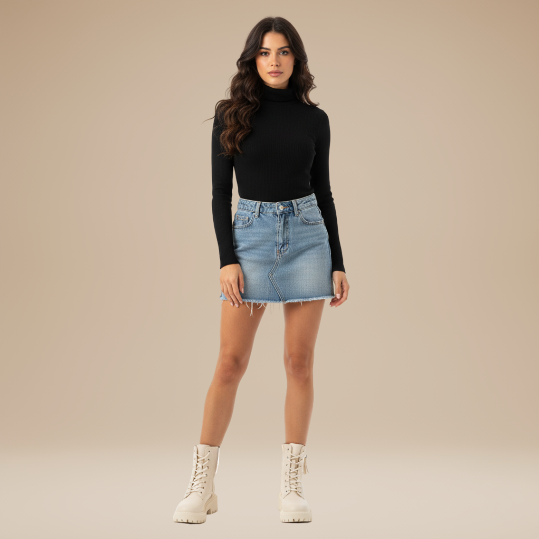 Concetta | Ankle Boots Donna Comodi con Lacci e Zip Laterale