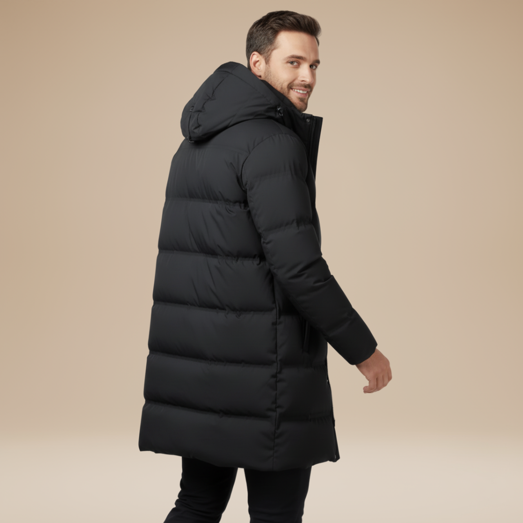 Massimo | Parka Uomo Imbottito con Protezione Avanzata